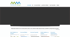 Desktop Screenshot of mineralmedya.com