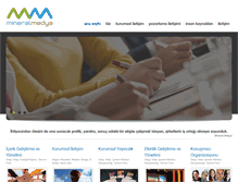Tablet Screenshot of mineralmedya.com